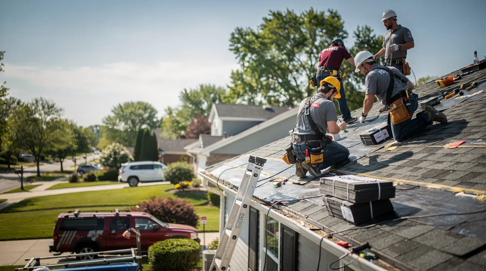 Roof Repair in Emden, IL around you